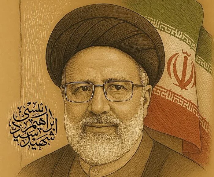 مجموعه پوستر خادم حرم ایران(۲) | شهید رئیسی